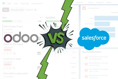 Salesforce vs Odoo: Which CRM is better for your business?