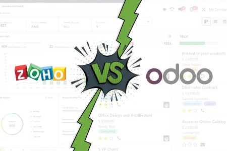 Odoo CRM vs. Zoho