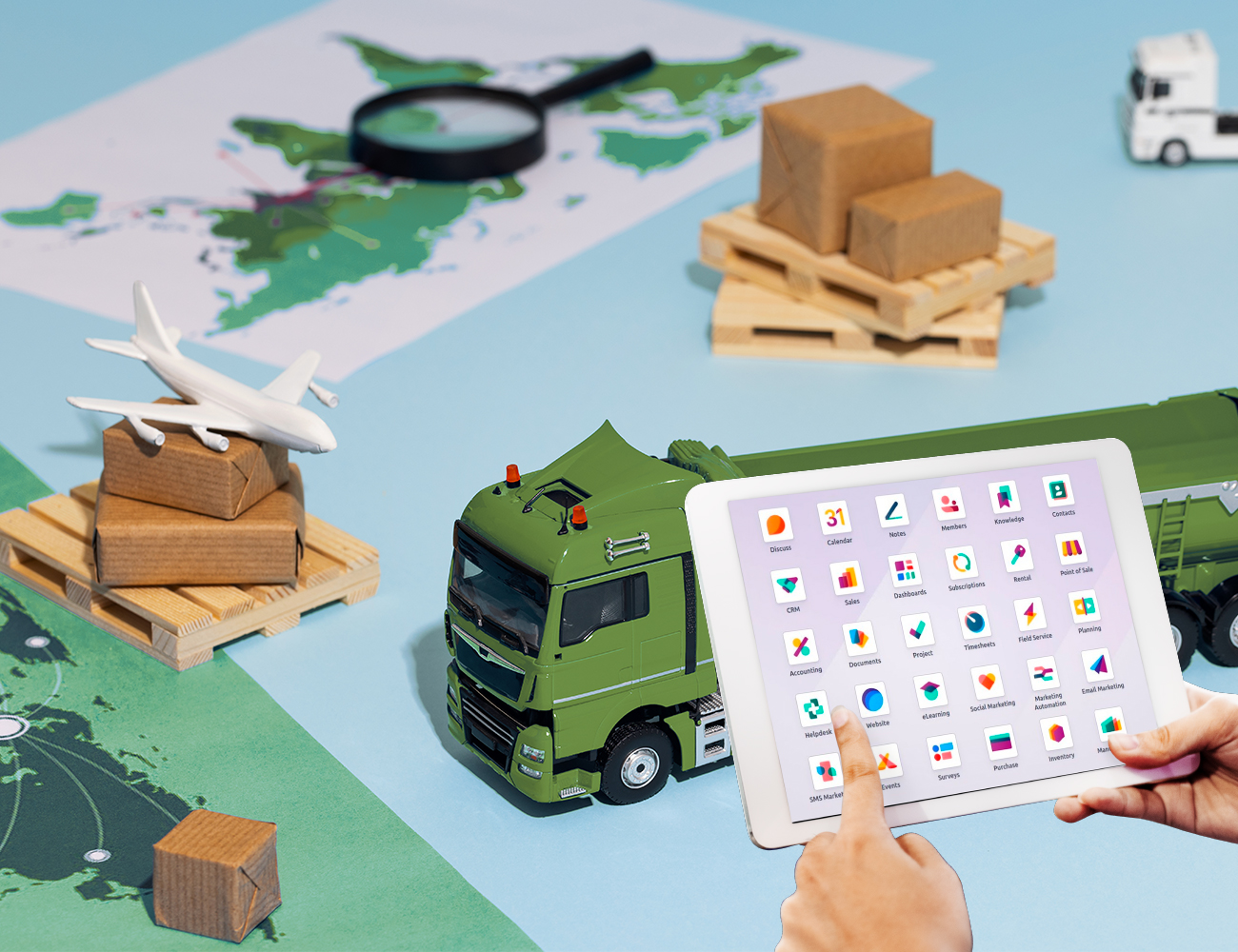 Odoo Logistics & Transportation